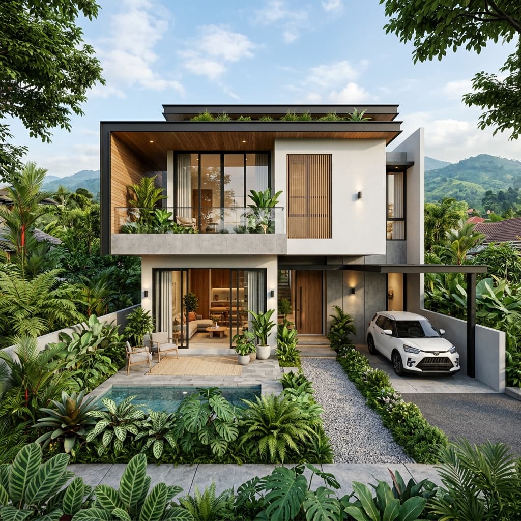 PT Xentra Graha Mahakarya Modern Architecture Project